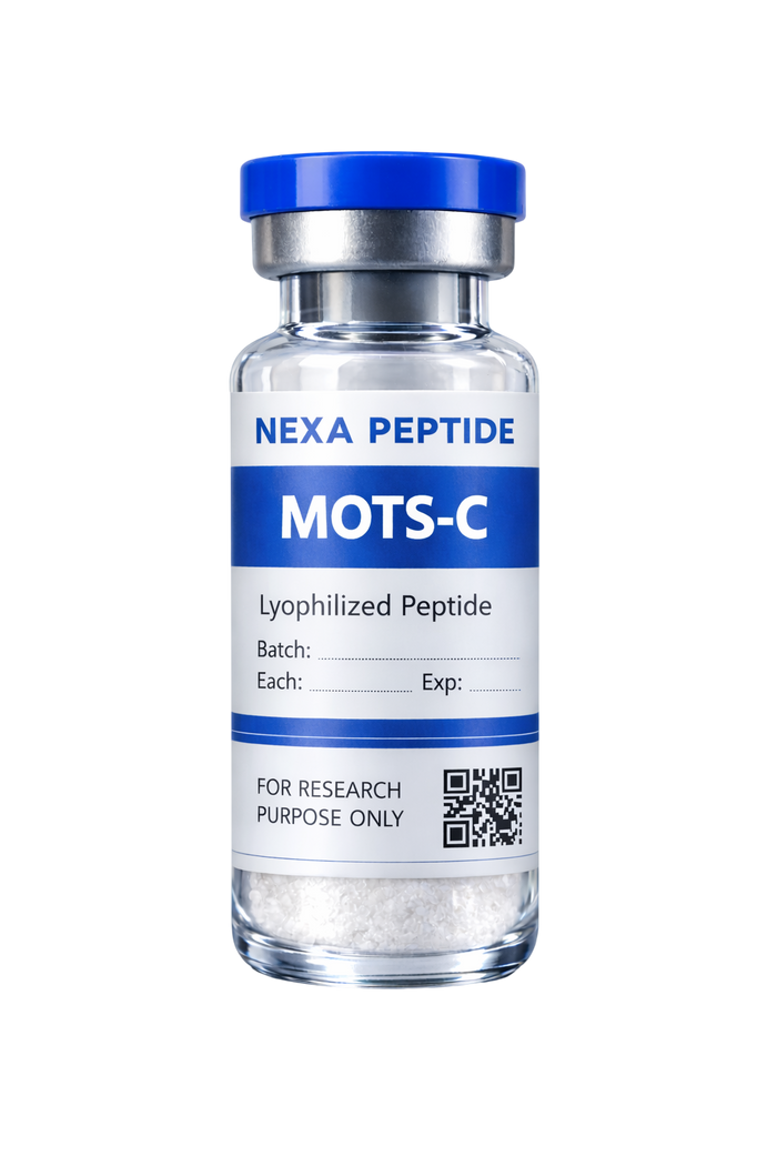 MOTS-C 10mg - 40mg – Grado de Pureza para Investigación 99.79% | NexaPeptide