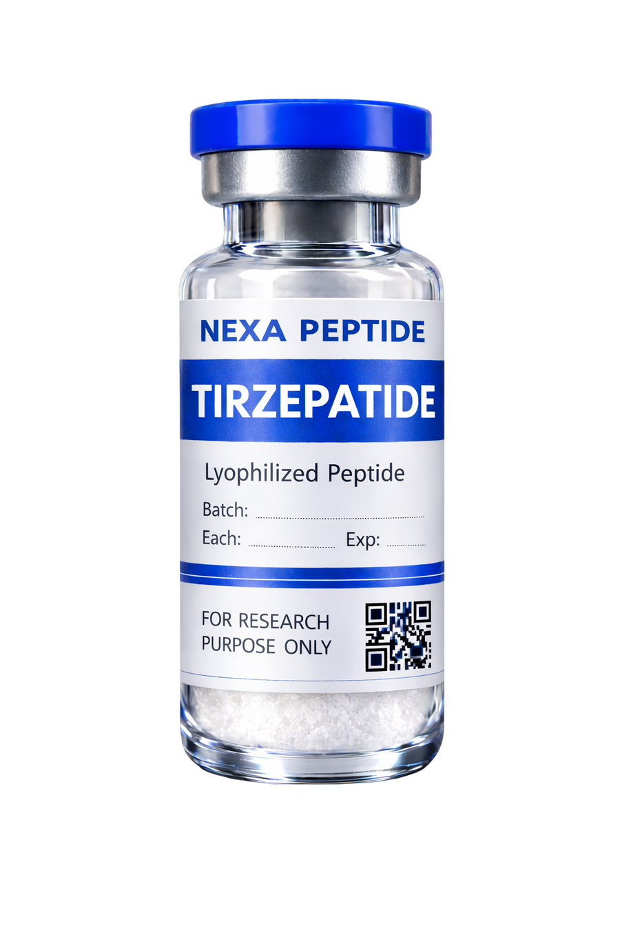 Tirzepatide 5mg - 100mg   – Research Purity  Grade 99.84%  | NexaPeptide